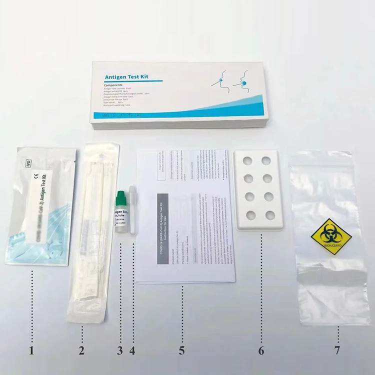 
Wholesale Nasal Swab Sars Virus Infectious Disease Rapid Diagnosis Vitro Saliva Antigen Combined Testing Kits Per Il Test 