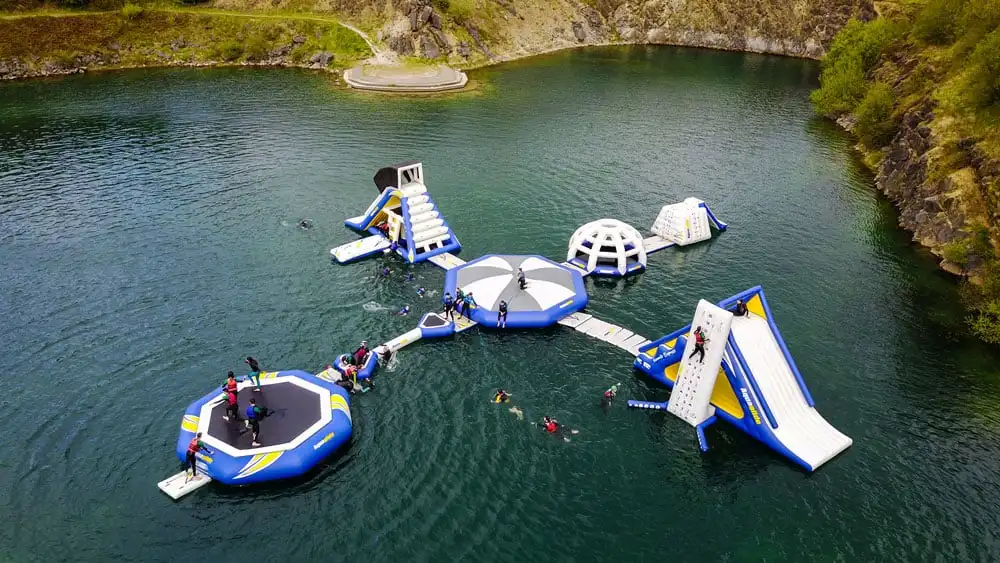 New Design Water Parks PVC Outdoor Water Inflatable Park Customized Water Park Playground for Adult Kids