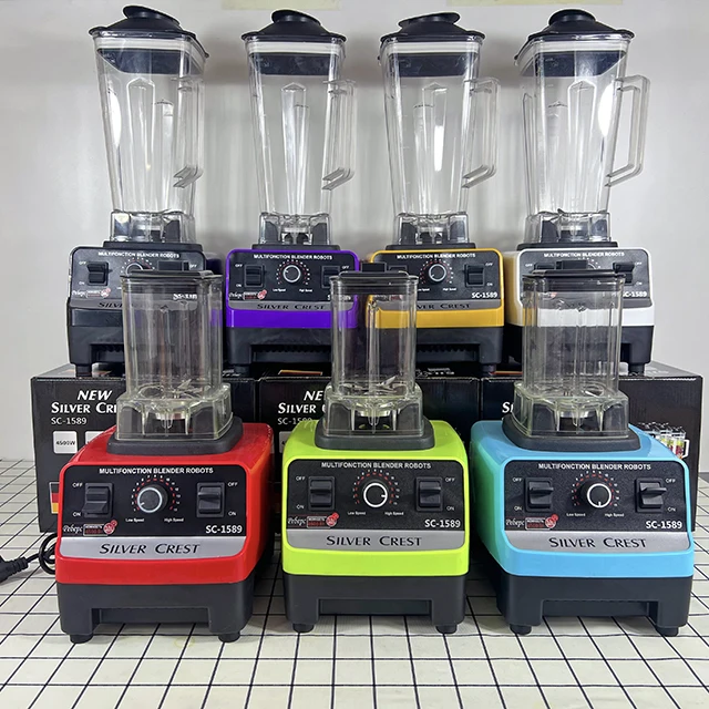 Прямая продажа с фабрики 4500w SC-1589 серебряный крест блендер смузи и использовать в