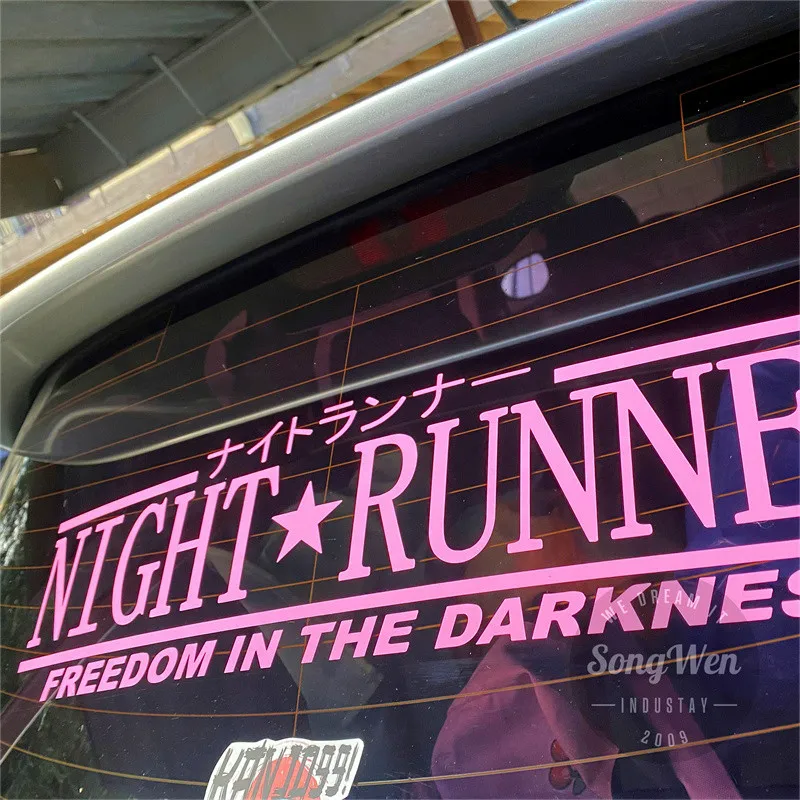 TOP Factory Custom Logo Car Windshield Banner Adhesive Die Cut Car Decals Stickers Vinyl Waterproof PVC Letter Window Stickers