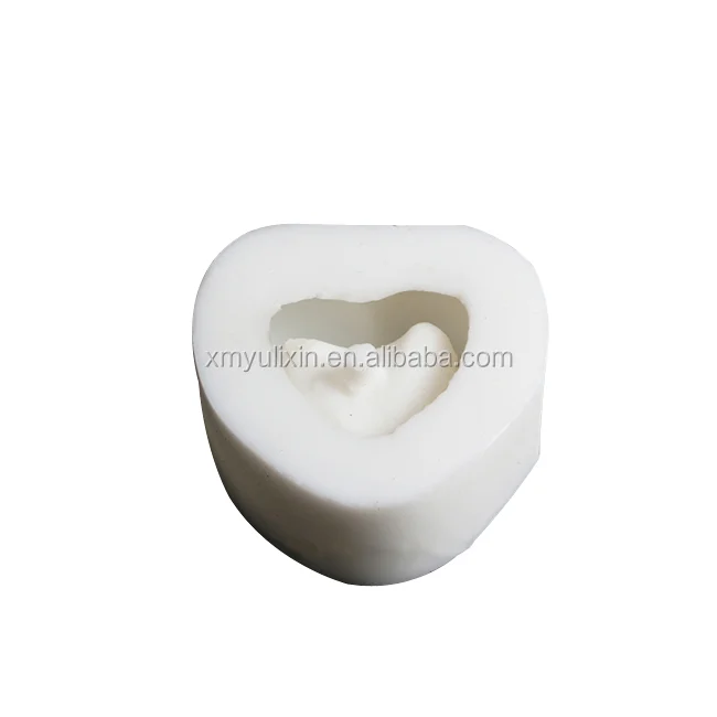 Oem заводское украшение силиконовая форма в форме сердца цементный горшок бетон гипс для бетонных цветочных горшков ВАЗ