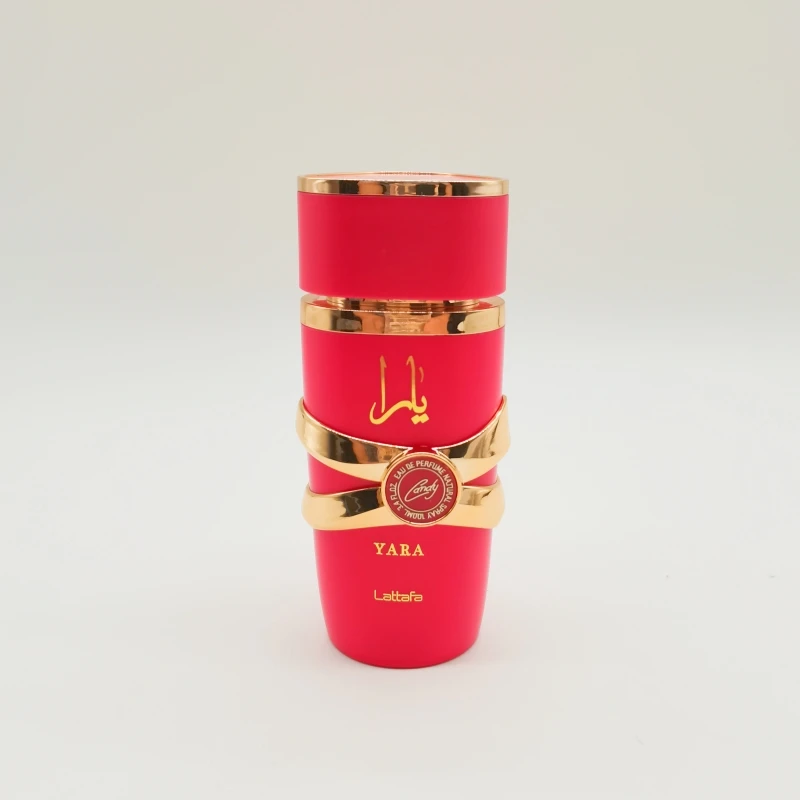 Wholesale Arabic style lattafa yara 100ml perfume plastic bottles container empty perfume bottle