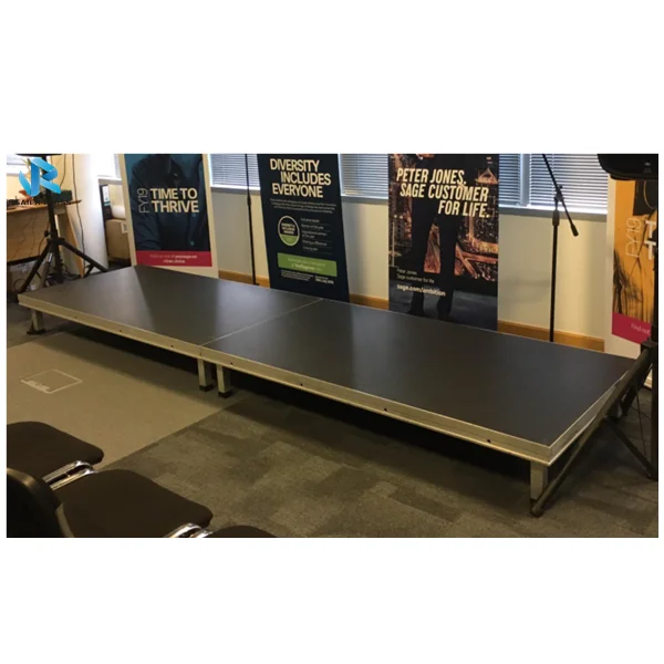 Cheap Smart mobile lighting portable stage/Stripper Pole Stage