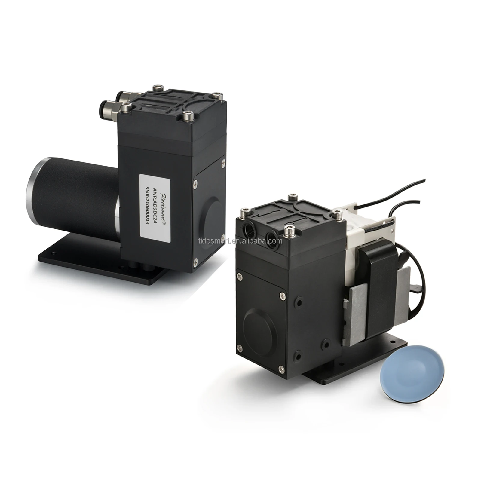 high quality aluminum 24v dc air sampling pump oil free vacuum pump  dc micro vacuum and air diaphragm pump 24 v