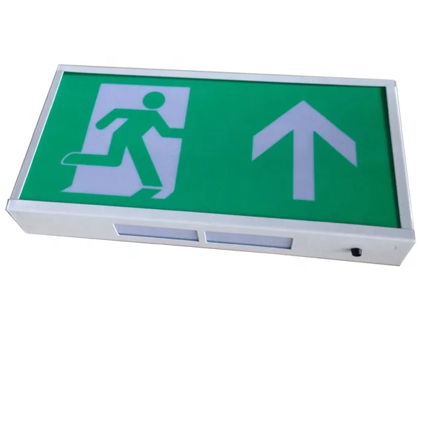 ZhuiMing Ip20 Running Man Fire Safety Emergency Exit Lighting  Rechargeable Led Emergency Exit Light