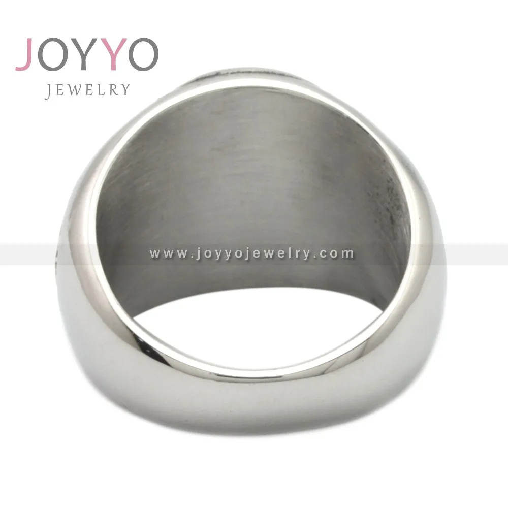 Stainless Steel Gold Hip Hop Hemp Leaf Ring Vintage Personality Punk Rock Band Jewelry for Men