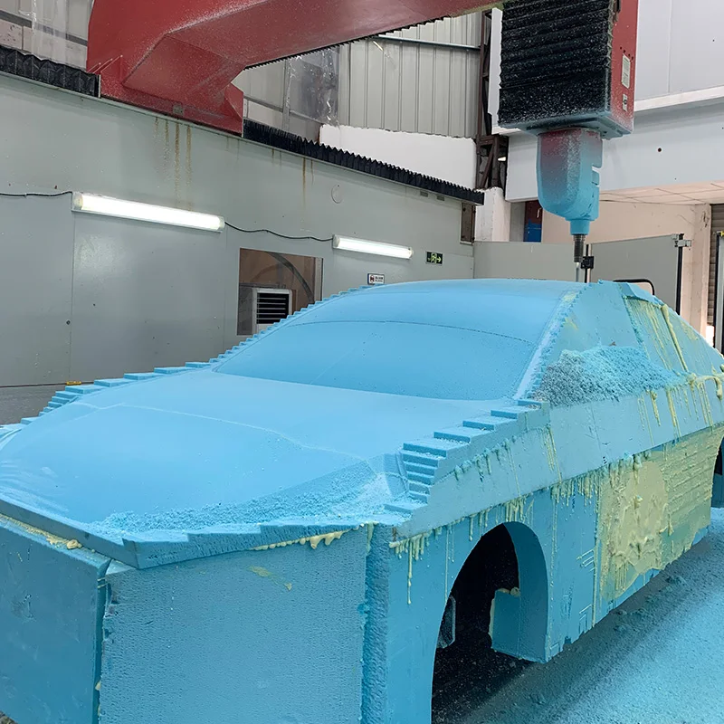 automotive model design rapid prototype 5axis car cnc machining cnc plastic and metal prototype machining 5axis car whole wareho