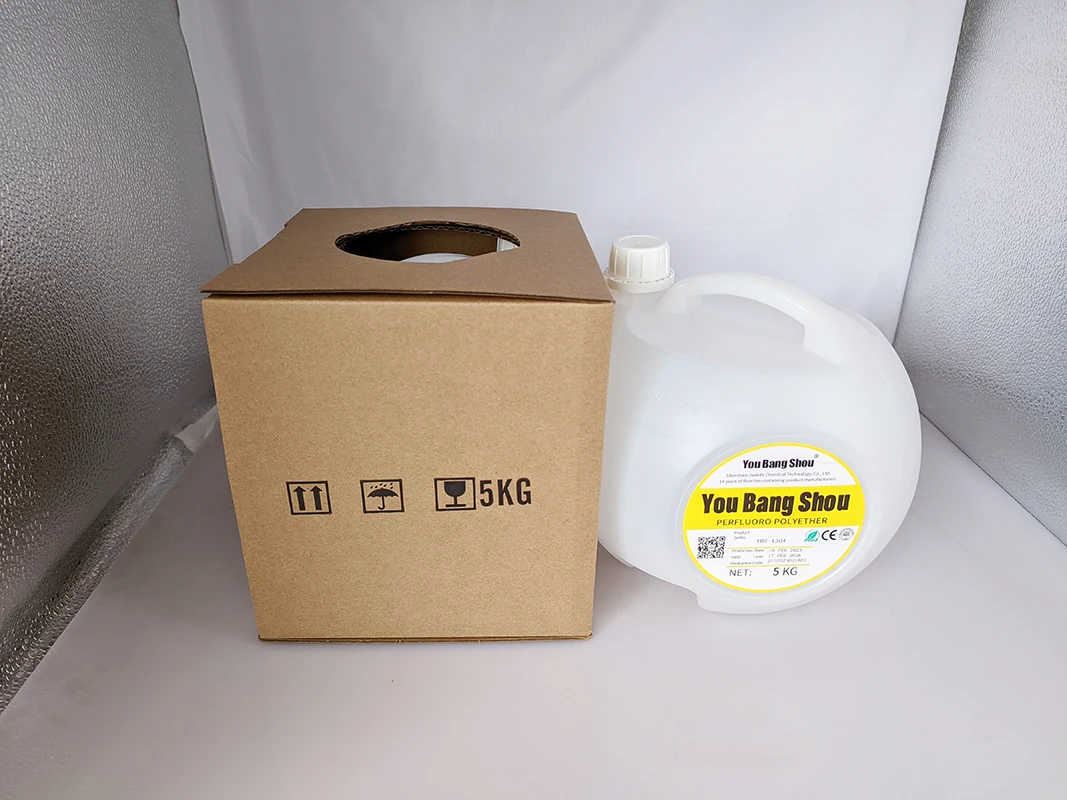 Special fluids for oxygenhandling and lubrication of oxygen pumps and com-pressors low viscosity PFPE oil