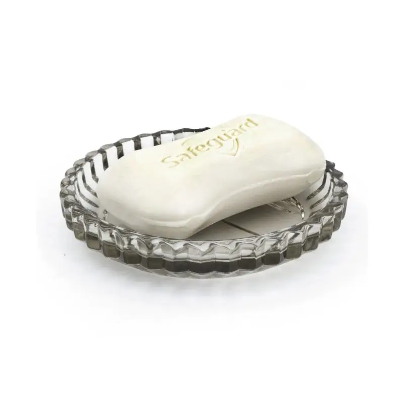 High Quality Glass Modern Bathroom Accessories 3 pcs Bathroom Set Glass hotel bathroom set