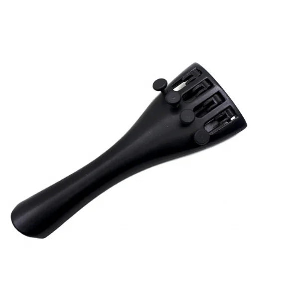 4/4 Violin Part Violin Tailpiece Ebony W/ Pearl Shell