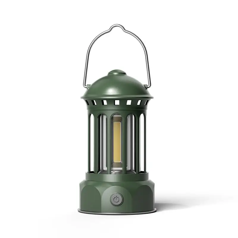 Manufacturer Price Retro Old-Fashioned lights Portable outdoor camping Rechargeable lamp