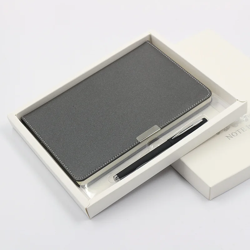 BSBH Customized Logo A5 Office Note Book Stationery Set Business Gifts Custom Note Book With Pen