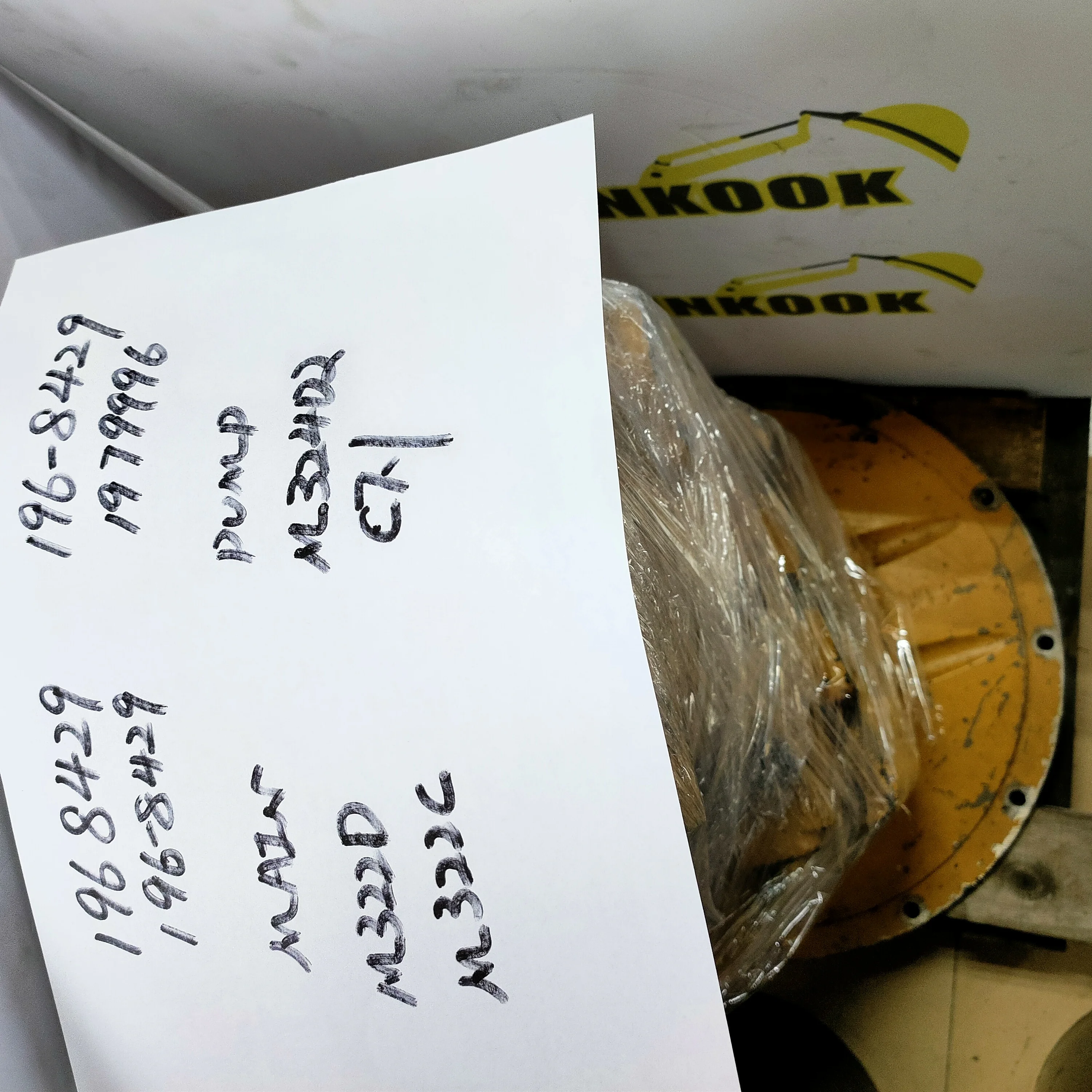 Good Condition HYDRAULIC MAIN PUMP 196-8429 197-9996 PUMP ASSY for M322D M324D M322C