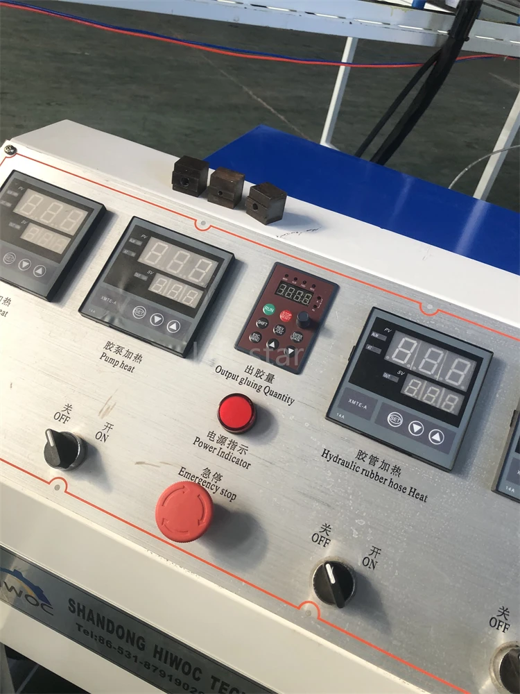 Insulating glass hot melt sealant machine Hot melt machine for double glazing Insulation glass hot melt extruder machine