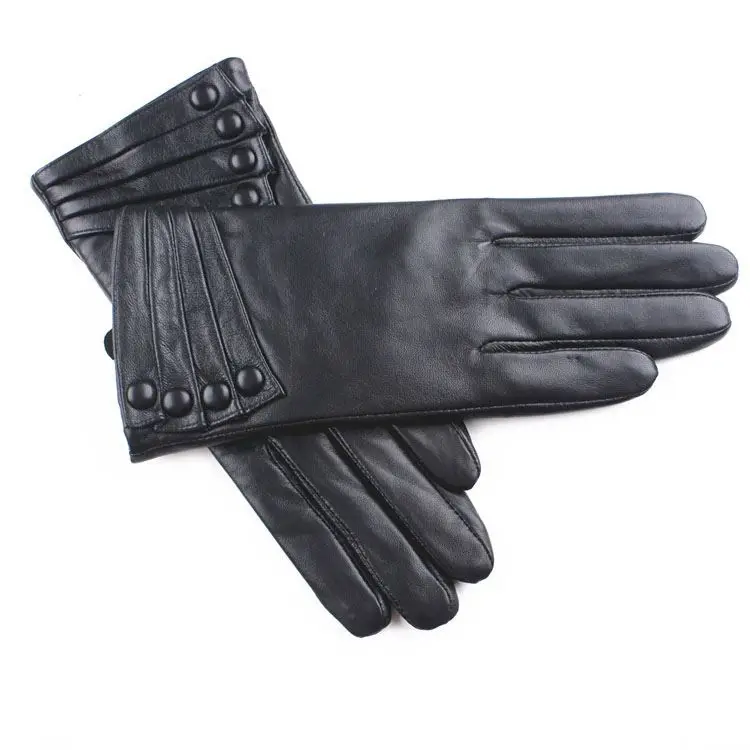 2022 wholesale high quality breathable leather gloves for men car drive leather gloves