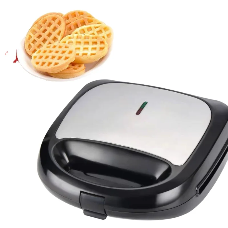 Automatic Temperature Multifunction 4 Slices Waffle Bread Panini Press Sandwich Maker