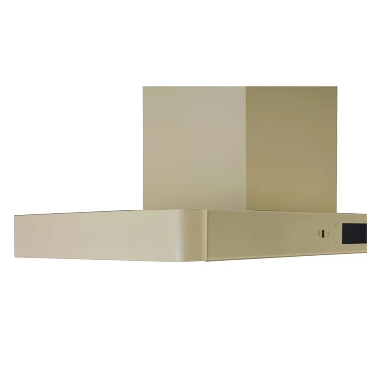 Последняя модель крытых кухонных вытяжных колпачков с перегородкой и фильтром