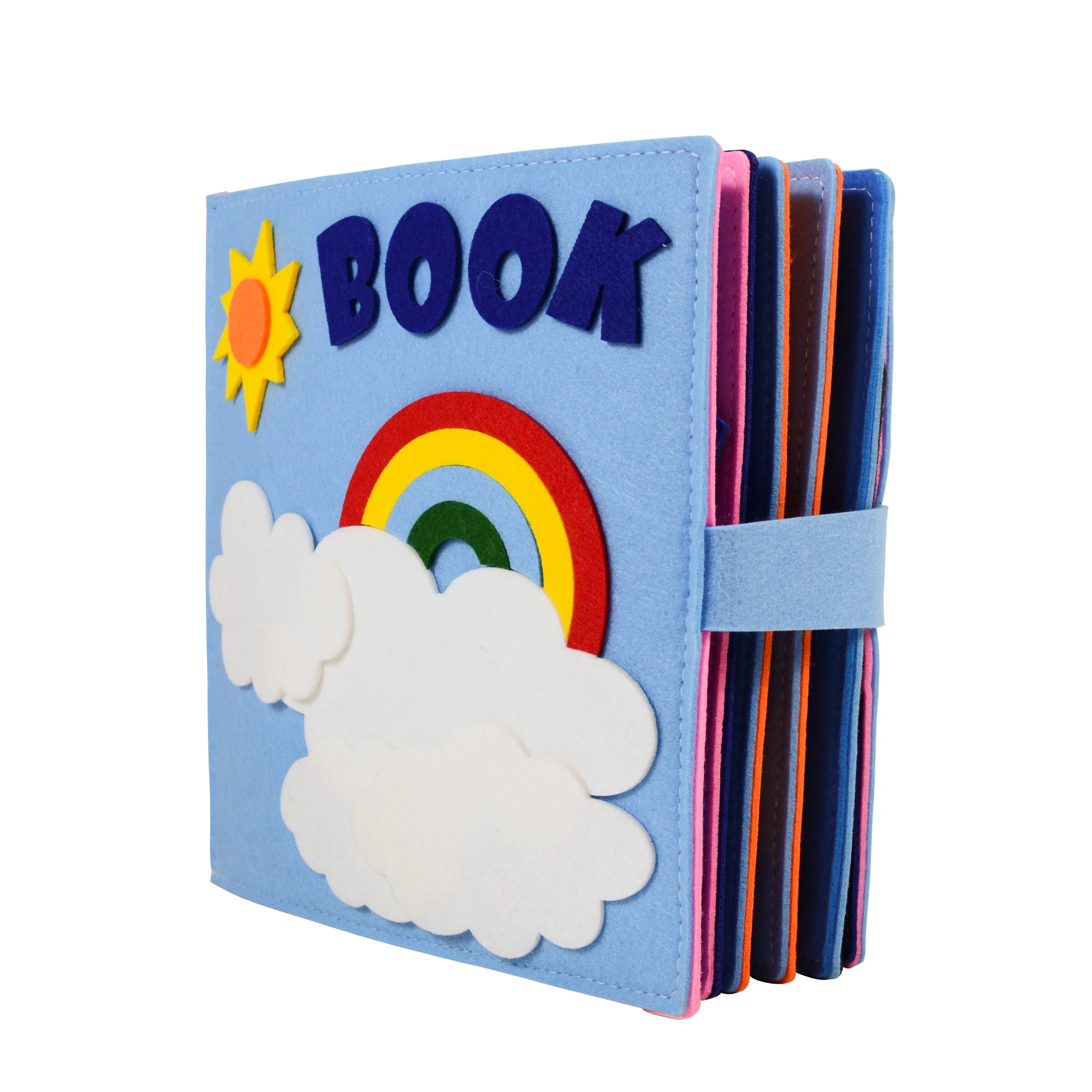 Felt Busy Board Quiet Books for Kids Making Craft Kits My First Educational My Preschool Busy Board DIY Felt Book Kit