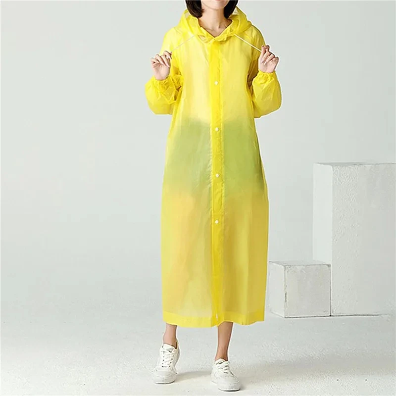 High Quality Raincoat Eva Unisex Raincoat Thickened Waterproof Rain Coat Women Men Camping Waterproof Rainwear Suit