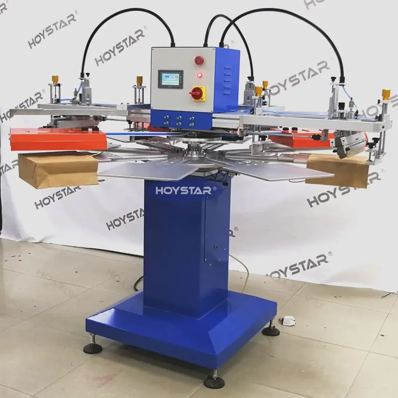 Автоматическая шелкотрафаретная печатная машина серии pulpo