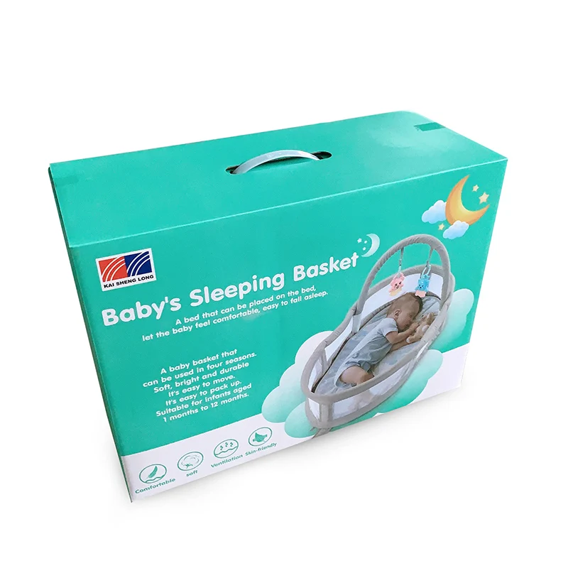 Newborn Foldable Soft Crib Bed Baby Sleeping Baskets  Kids Sleeping Mat