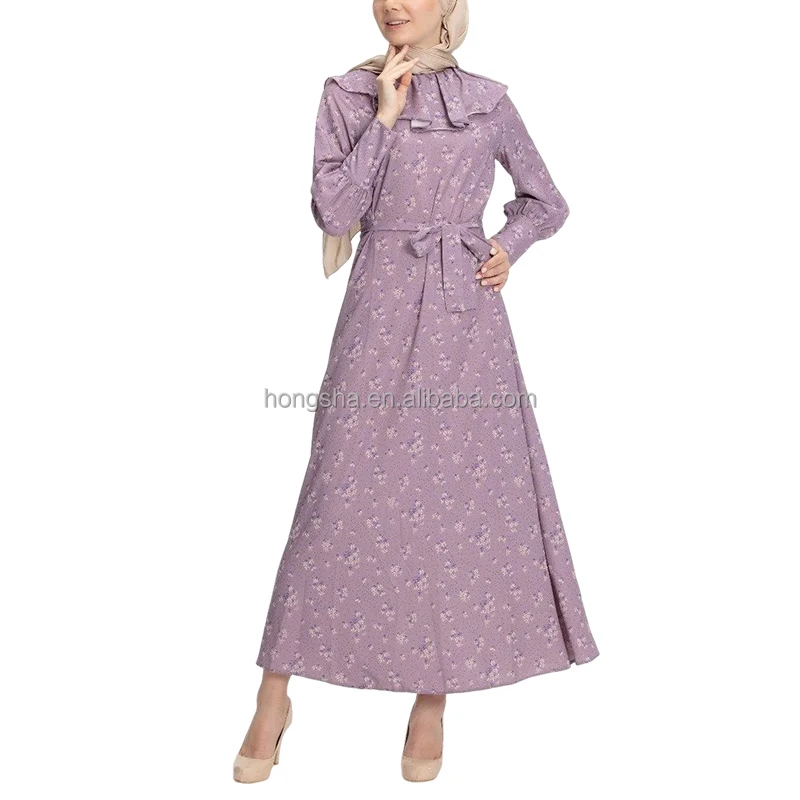 Abaya Women Muslim Dress 2022 Dubai Abaya Women Muslim Dress Turkey Women Muslim Dresses Long Sleeves Kaftan Abaya