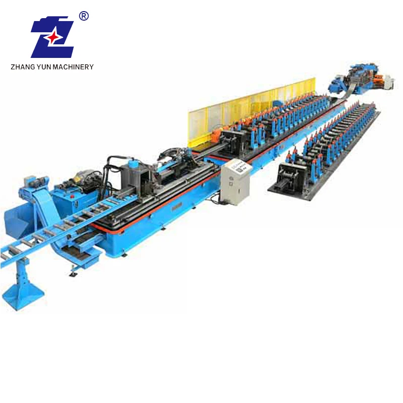 Popular Guide Rail Making Line For Lift Guide Rail Roll Forming Making Line For Elevator