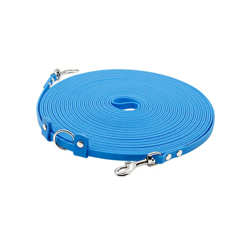 Custom 5m/10m/15m/20m PVC Tracking Belt Dog Tie out Cable Extendable Leash Waterproof Dog Leads Dog Outdoor Extending Leash