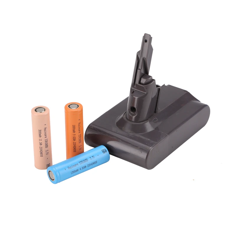 Литий-ионный перезаряжаемый литий-ионный аккумулятор 18650 Сотовый 21 6 V 22 2 25 пылесос батареи для замены Dy сын V11 V10 V8 V7 V6 пакет