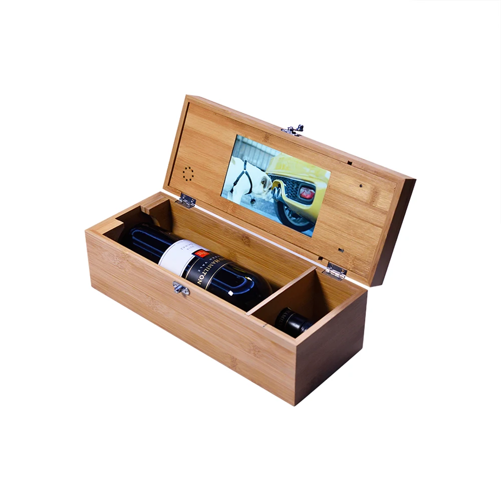 Hardcover Video Presentation Case Product Launch Use Video Gift Box Products Video Broadcasting