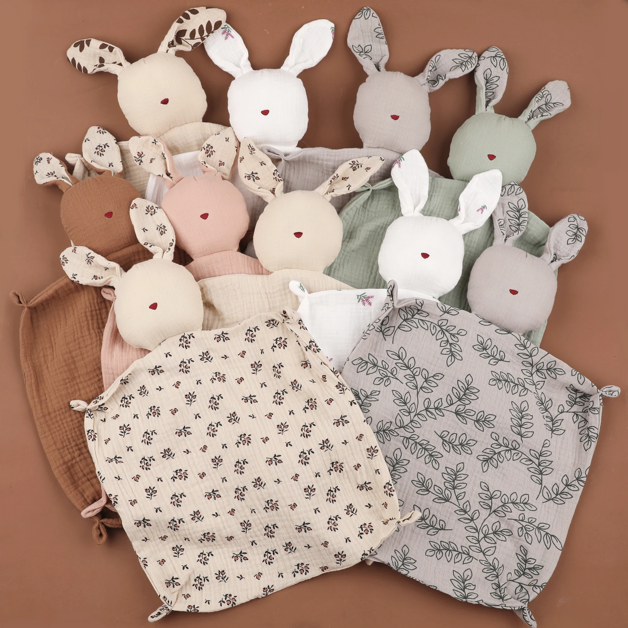 100% organic cotton plain color  baby down blanket, flora print  sleep safety blanket
