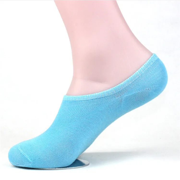 White Black Colorful Cotton Mens Spring And Summer No Show Socks  Low Cut Socks Invisible  Socks