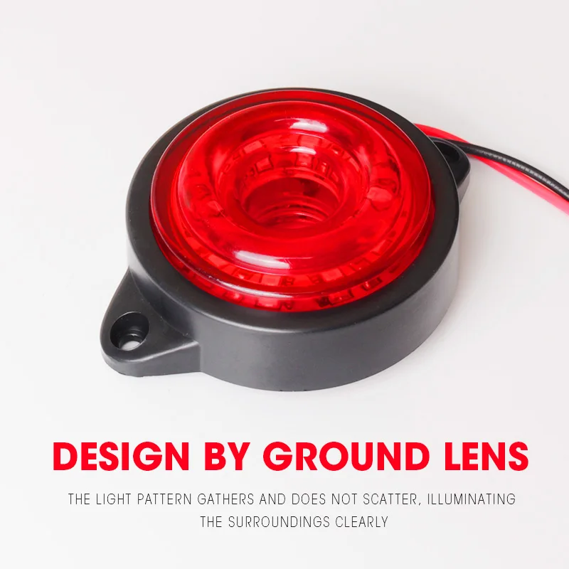 Hot selling  led round light bar tractor truck  led car lamp waterproof led side light bar