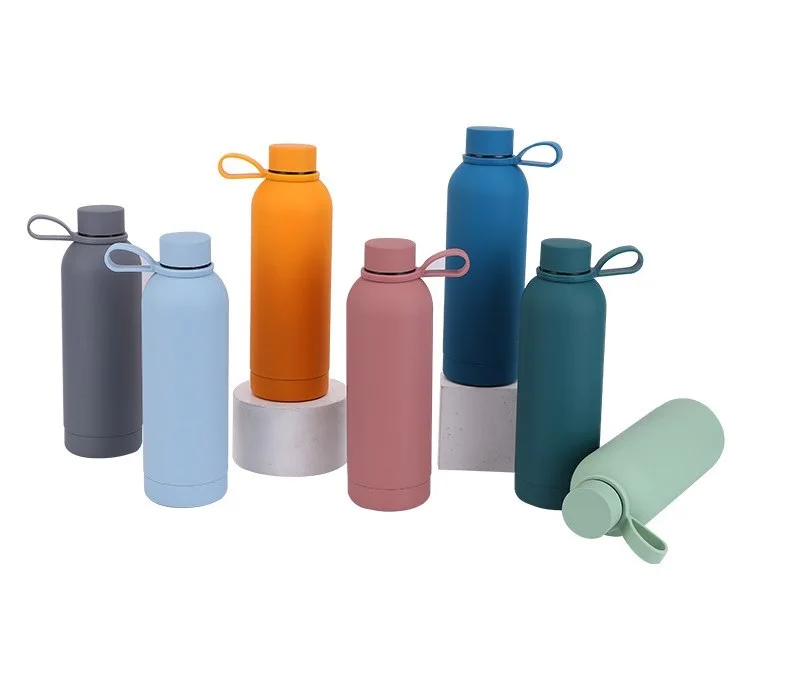 Hot selling OEM double wall insulated 750ml stainless steel drink water bottle custom logo