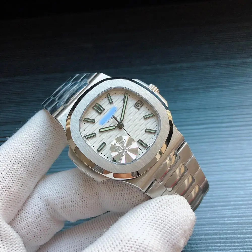 
THREE COLOR PF factory patek Nautilus 5711 models blue&gray an white dial noob pp watch noob V9 324 movement 