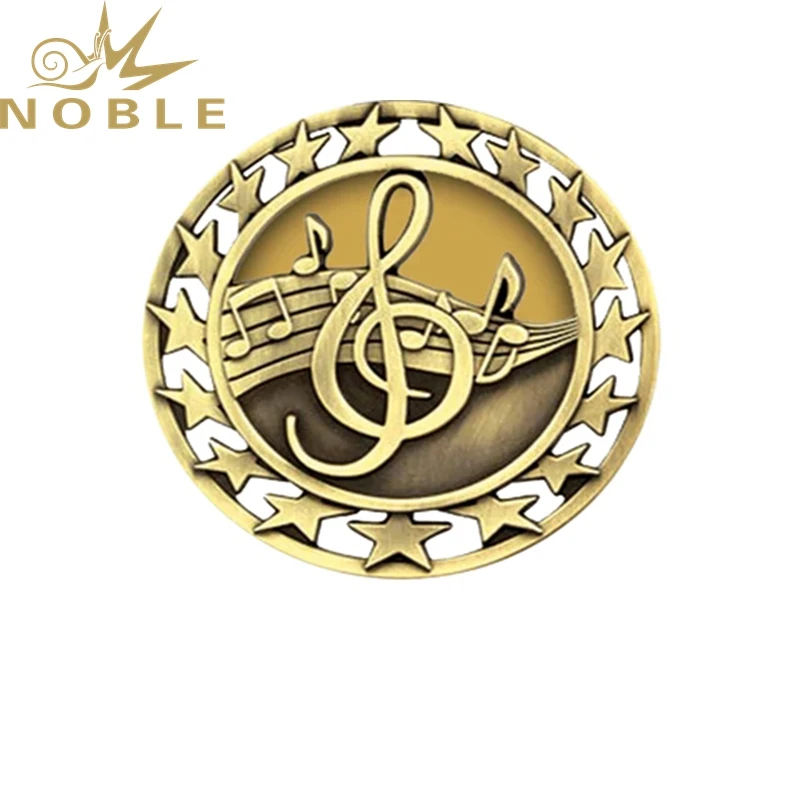 NEW Trend 3D Metal Medals International Music Metal Medals for Music