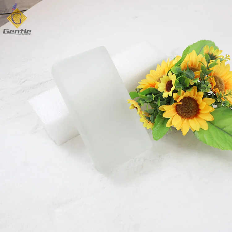 China Supplier White Architectural Decoration Frosted Partition Wall Decoration Glass Brick