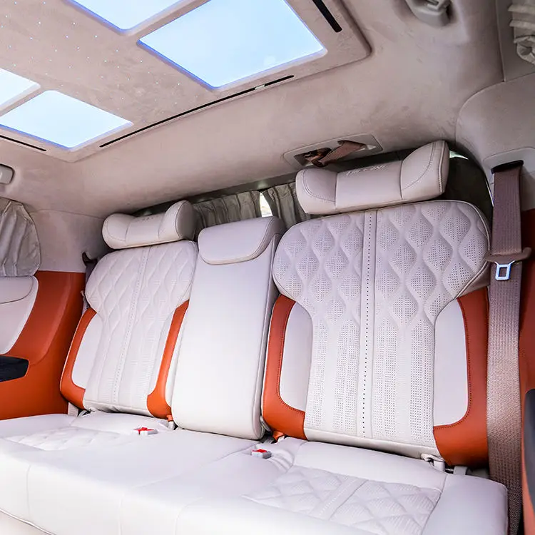 Luxury custom VIP electric heating massage swivel reclining Car Captain Seats For v-class/carnival/hiace