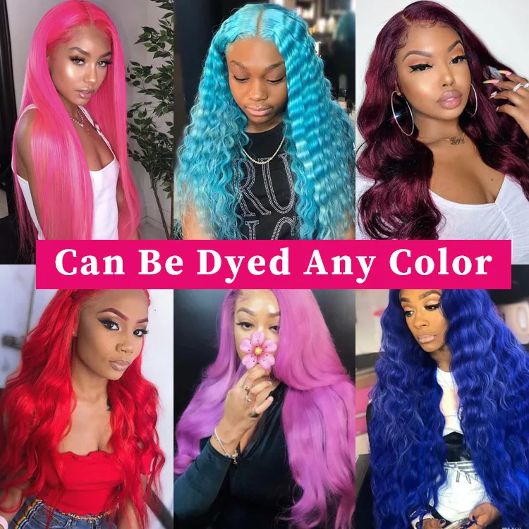 FH Ready To Ship Body Wave Lace Front Wig 30 Inch Human Hair Pre Plucked 13x4 HD Lace Frontal Wigs With Baby Hair