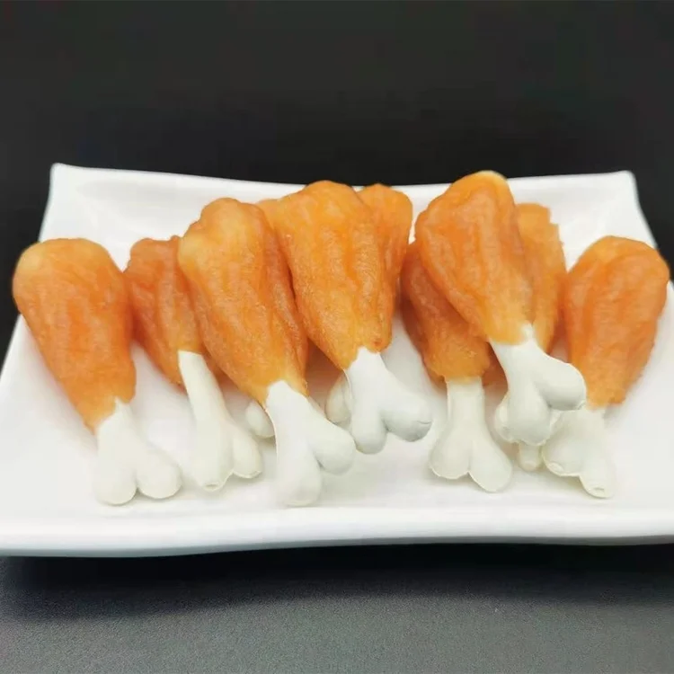 
Oem Customized Logo High Quality Natural Dog Snack Chicken Drumstick 