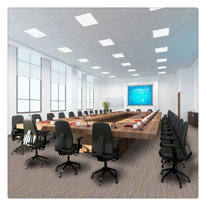 
Hot Sale Price Bitumen Backing Customized Home Hotel Hall Bedroom Soundproof Office Commercial square Carpet Tiles 50x50 