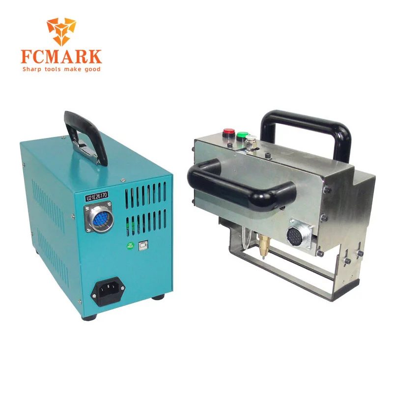 FCMARK UK30120 Portable Pneumatic VIN Number Marking Machine Handheld Chassis Number Dot Peen Engraving Machine for engine