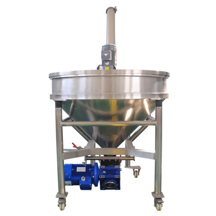 Screw feeder Multifunctional food powder particle transportation feeder Stainless steel turntable feeder