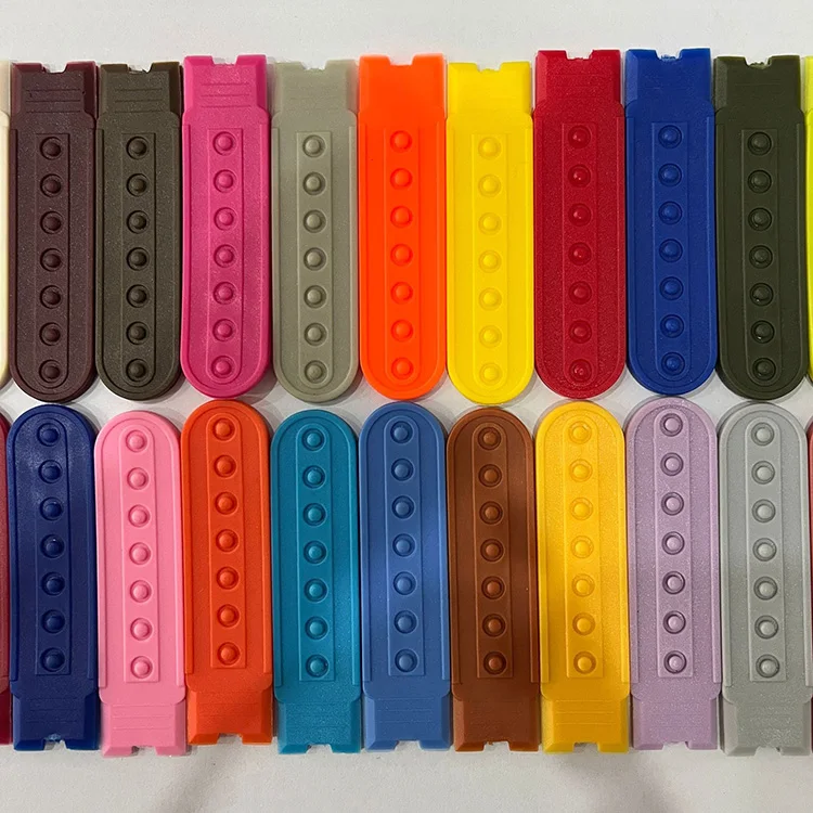 Wholesale High Quality Customized Colors Strap Adjuster Baseball Cap Hat Snapback Adjustable Plastic Buckle