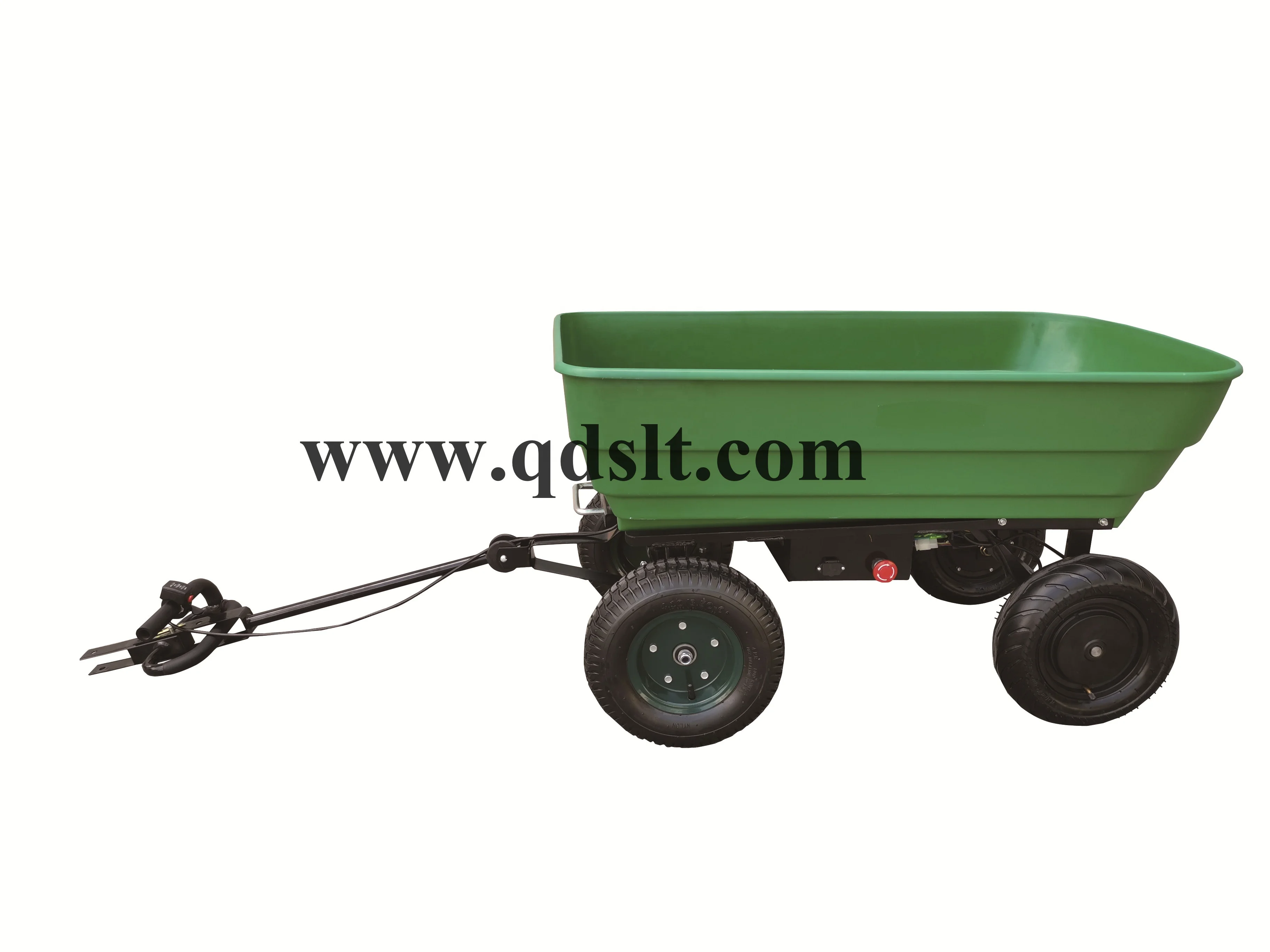 Electric trailer multi-function folding trailer construction tool handling