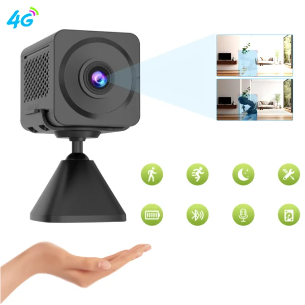 Vstcam CB78W Black light full color Indoor CCTV 1080p 2 Way Audio Wifi Battery Power Cctv Camera 3mp Battery Network Mini Camera