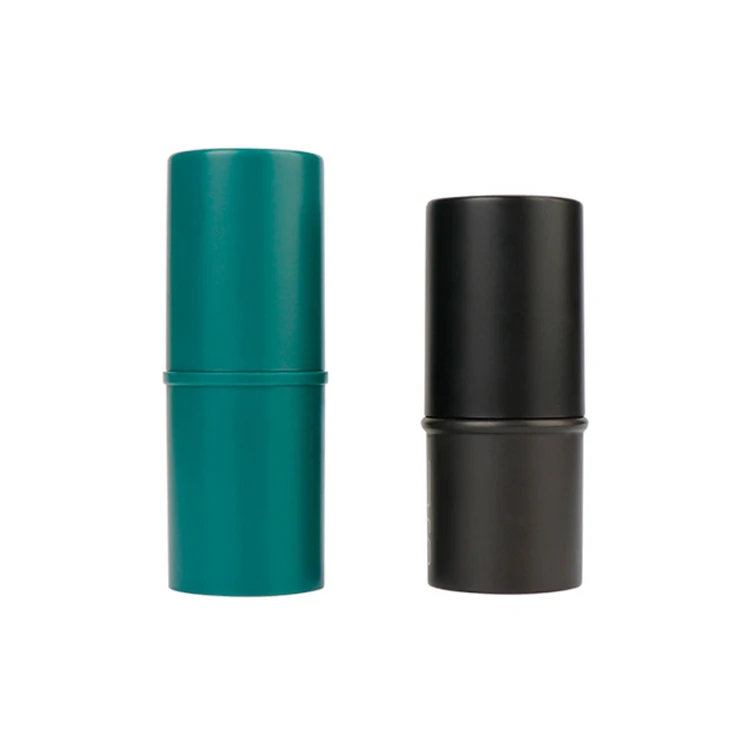 Customized 16 g Round Plastic Concealer Tube Powder Blusher Tube For Powder Blusher Tube Packaging Material