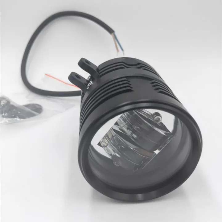 2020 M4S новый дизайн 45 Вт мотоциклетный двойной объектив светодиодный налобный фонарь белый налобный фонарь IP68 Водонепроницаемый 5000LM entes de moto