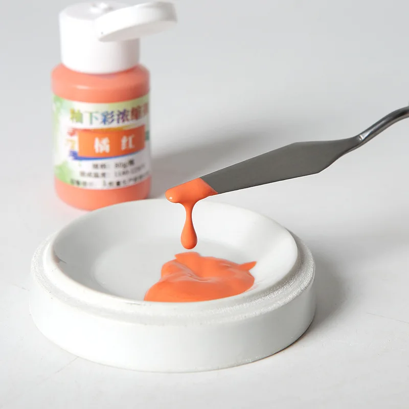 80g 24colors Ceramic toner underglaze color concentrating agent ceramic glaze toner pigment underglaze color clay hand-painted