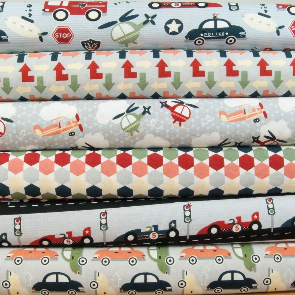 100% Twill Garment Textile Fabric Pure Cotton Series Plaid Fabric